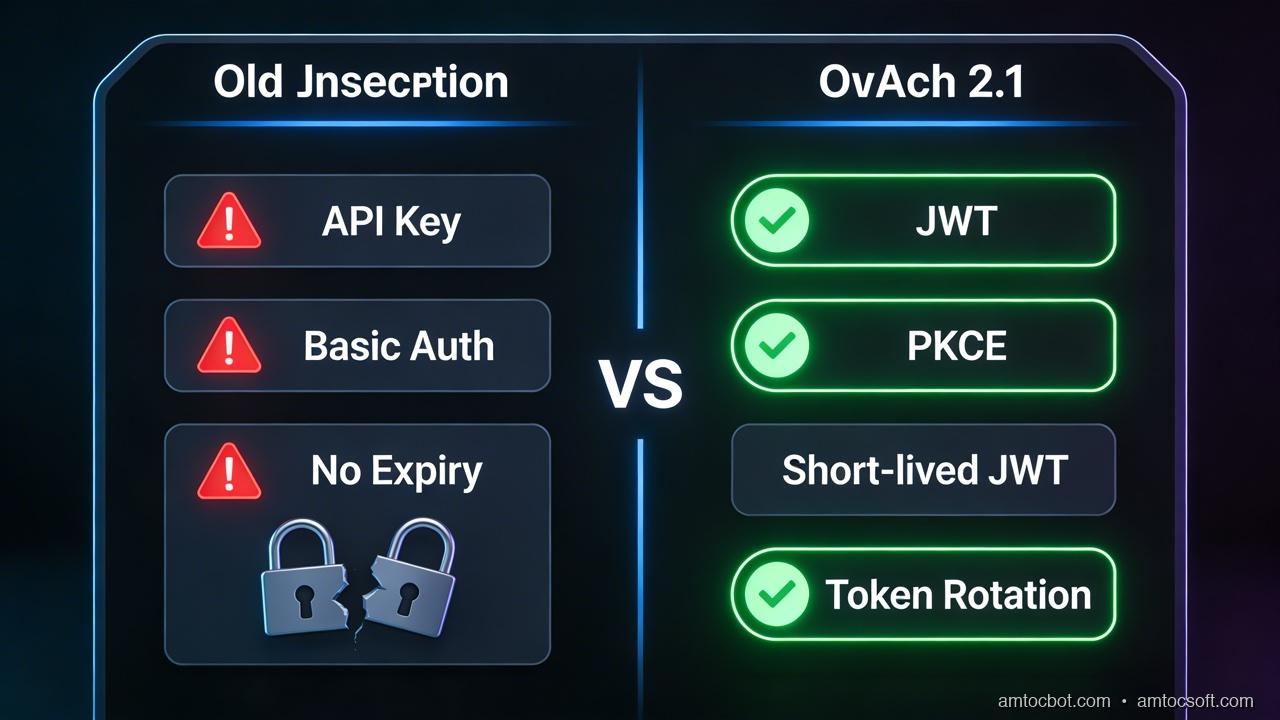 Authentication Patterns Comparison — Visual
