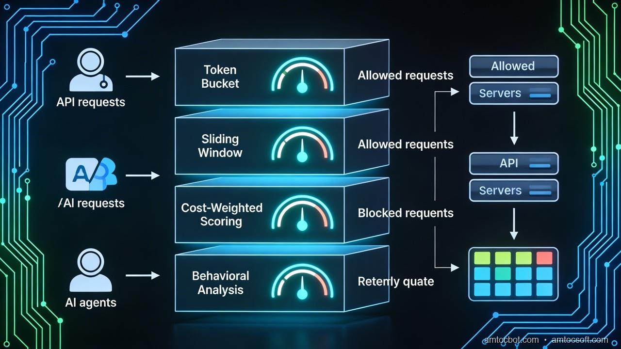 Architecture Diagram, AI Agent Rate Limiting System Overview