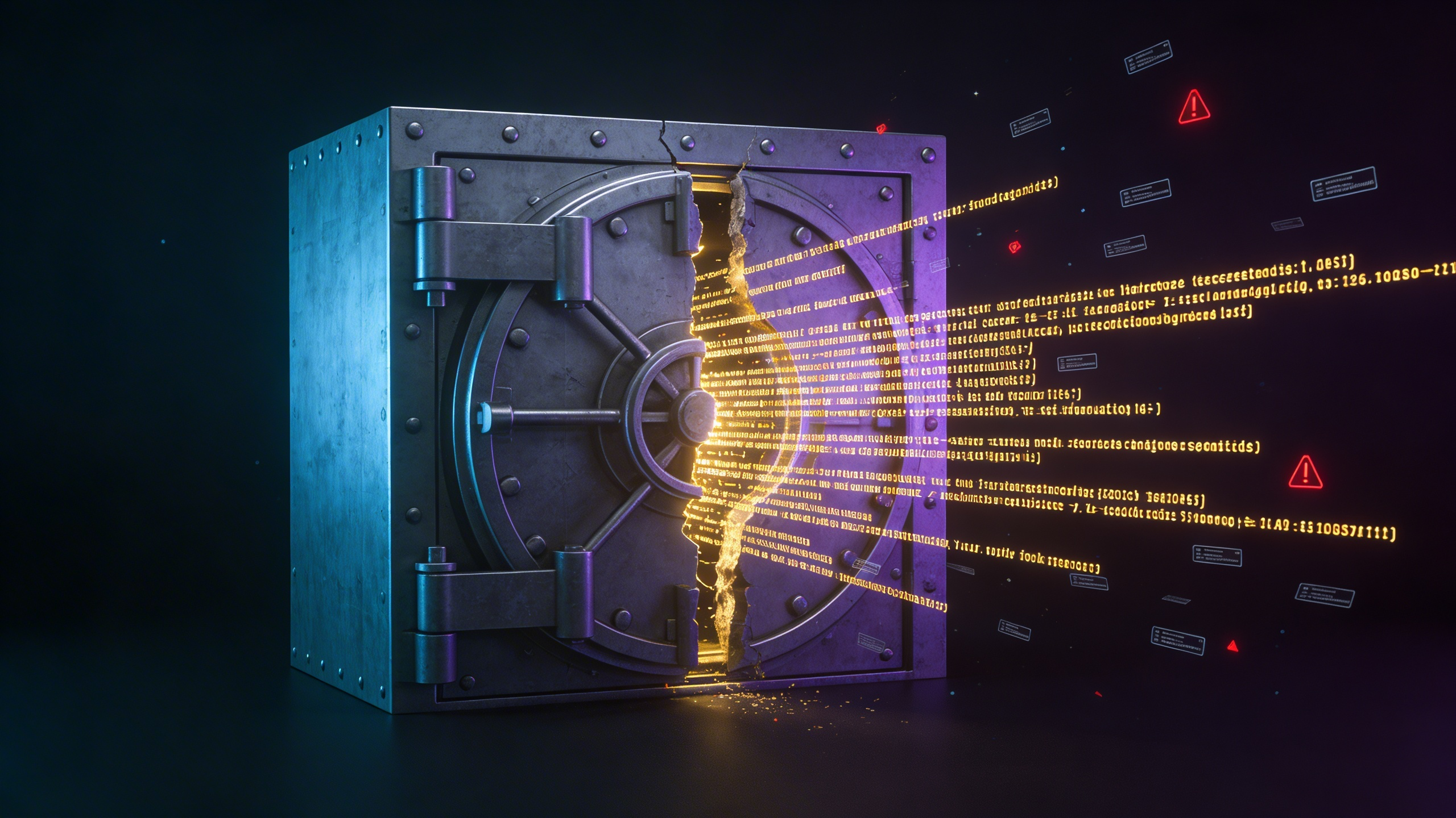 Architecture diagram showing the secrets lifecycle from creation to revocation