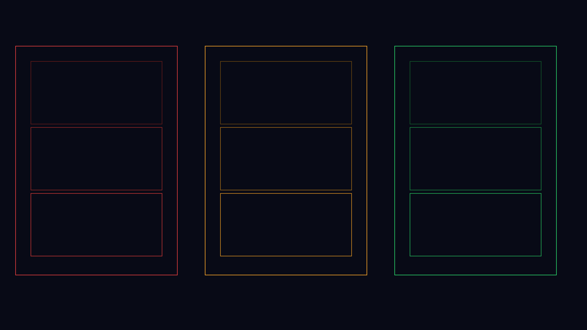 Context strategy comparison: long context, RAG, and tiered memory side by side
